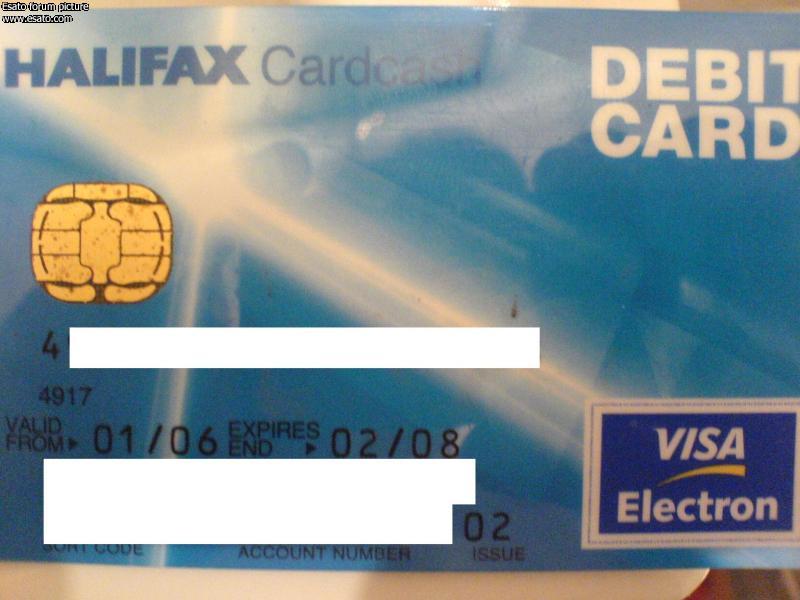 Halifax Cardcash Account