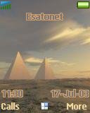 The Pyramids z600 theme